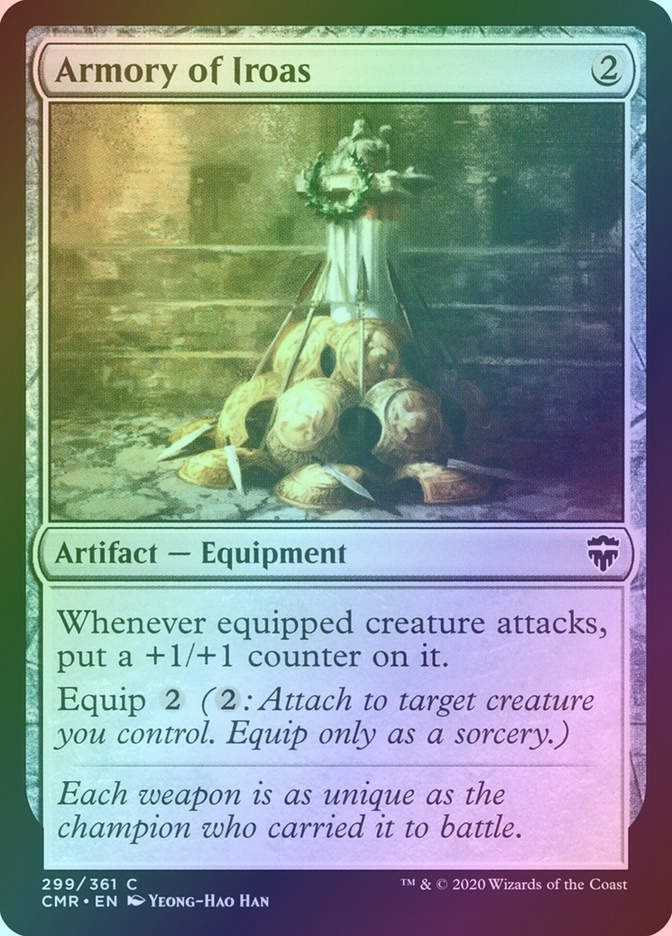 Armory of Iroas (CMR) (299) / Foil