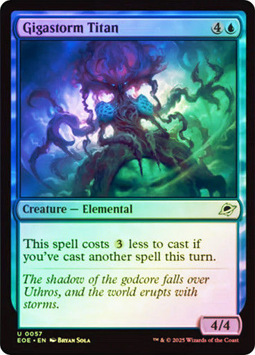 Gigastorm Titan (EOE) (57) / Foil