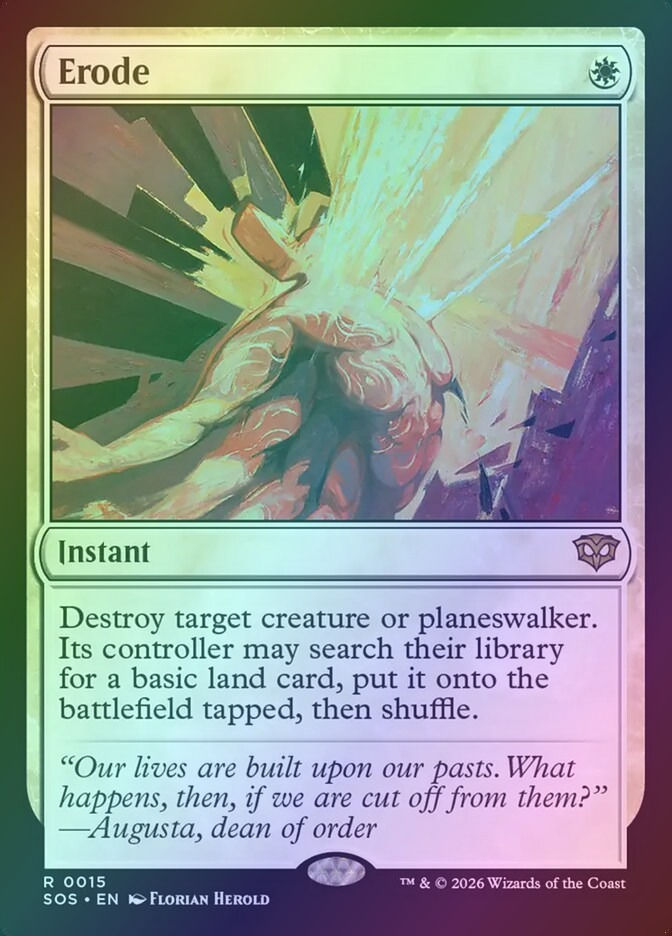 Erode (SOS) (15) / Foil
