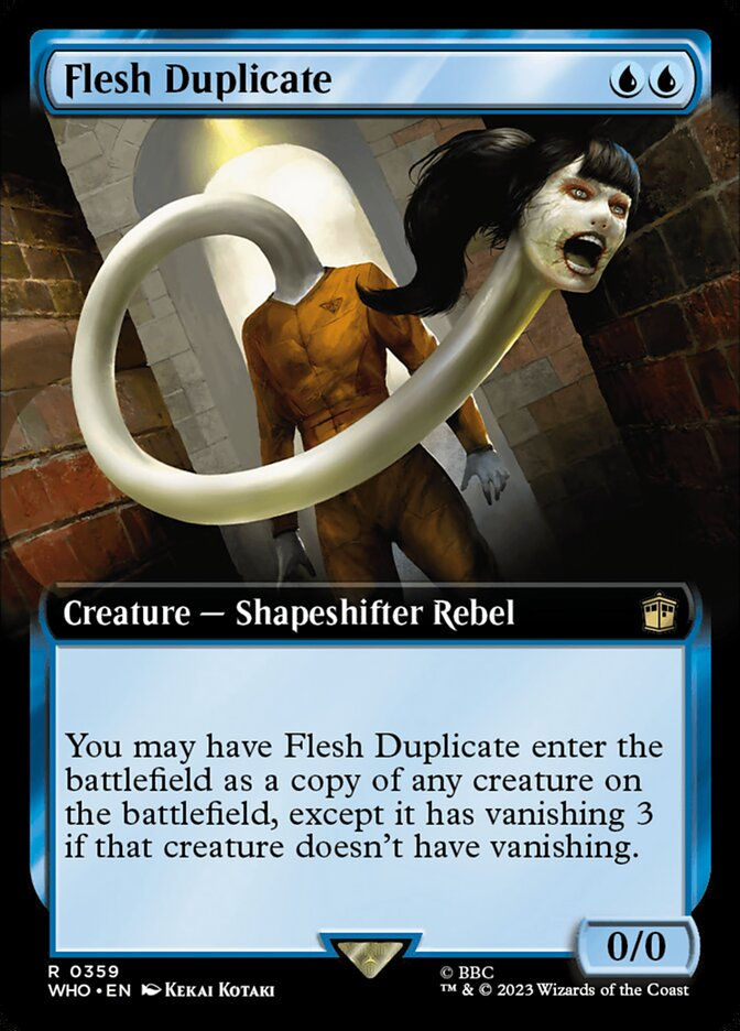 Flesh Duplicate (WHO) (359) / Extended Art