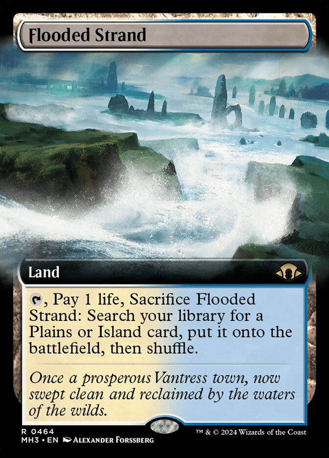 Flooded Strand (MH3) (464) / Extended Art