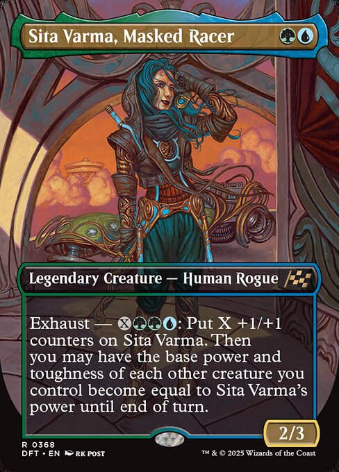 Sita Varma, Masked Racer (DFT) (368) / Borderless