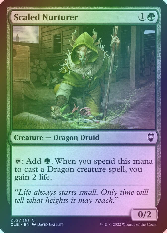 Scaled Nurturer (CLB) (252) / Foil
