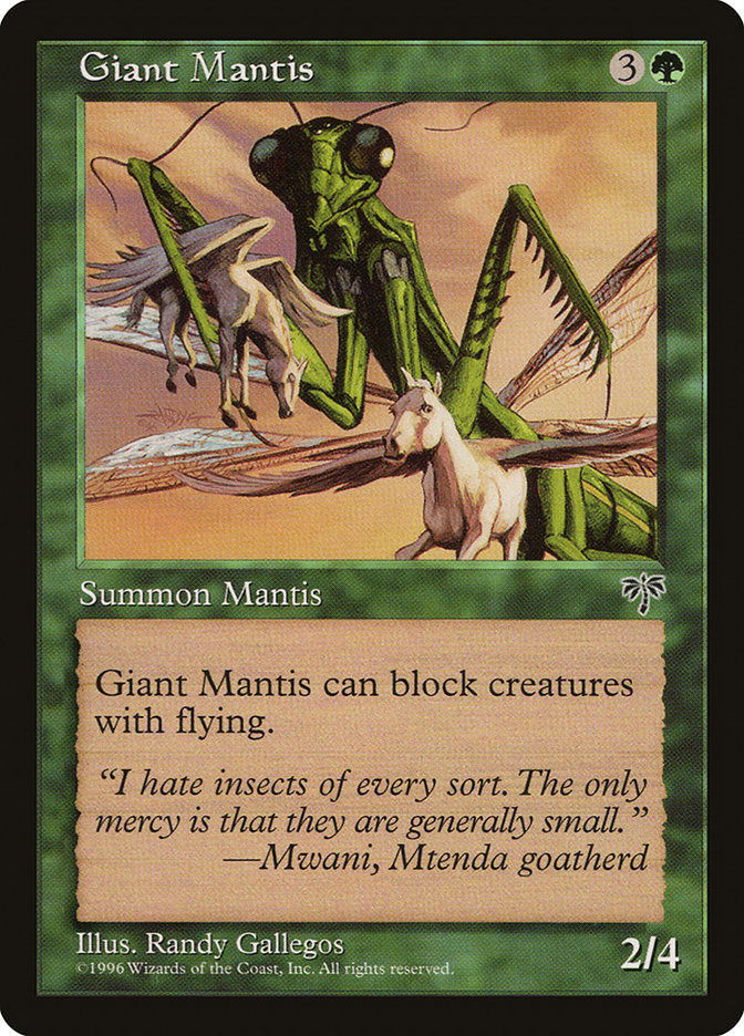 Giant Mantis (MIR) (218)