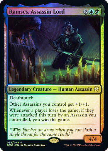 Ramses, Assassin Lord (DMC) / Legends Retold / Foil