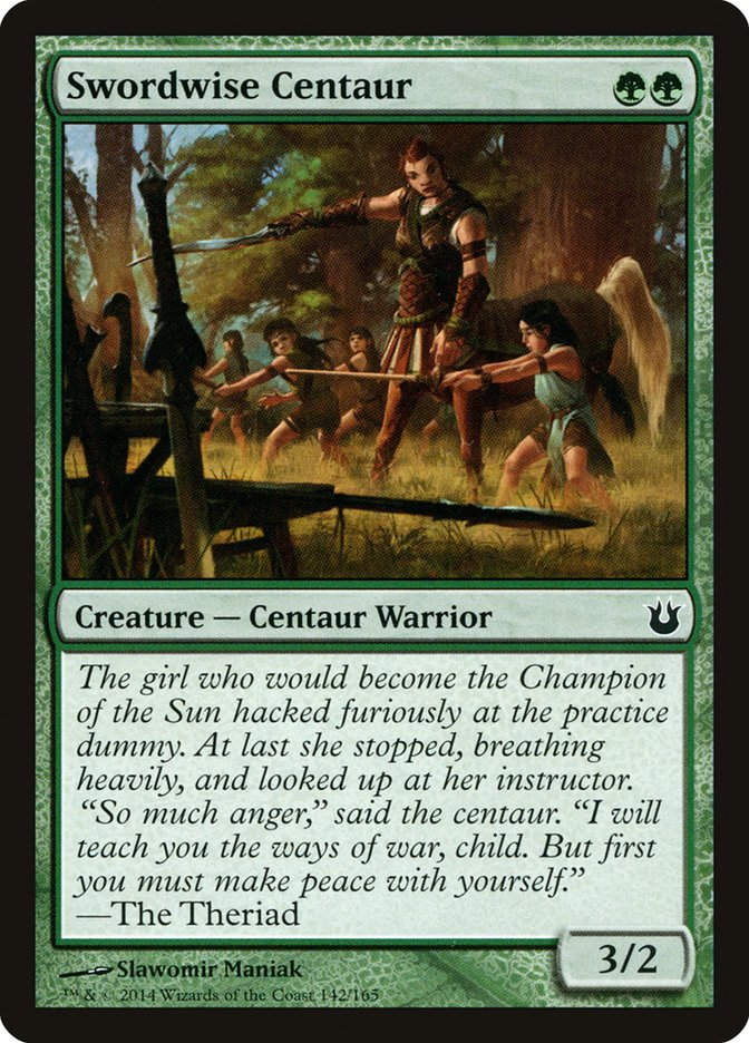 Swordwise Centaur (BNG) (142) / Foil