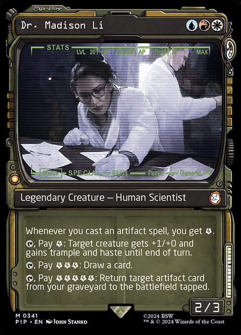 Dr. Madison Li (pip) (341) / Showcase
