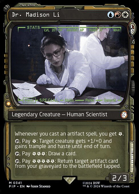 Dr. Madison Li (pip) (341) / Showcase