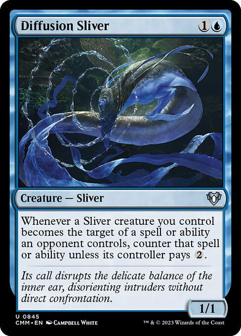 Diffusion Sliver (cmm) (Commander Deck)