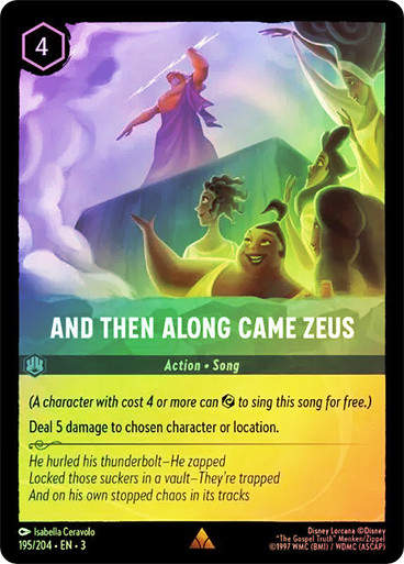 And Then Along Came Zeus (LOR_ITI) / Foil