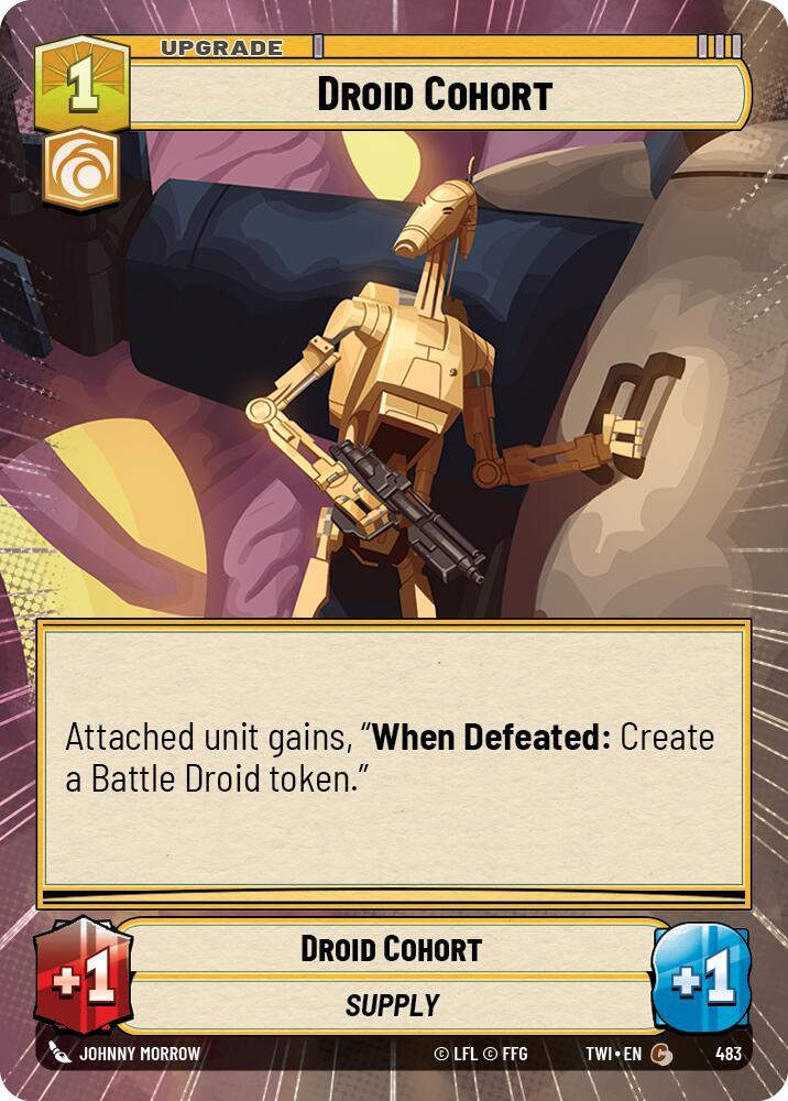 Droid Cohort (Hyperspace) (TWI) (483) / Foil