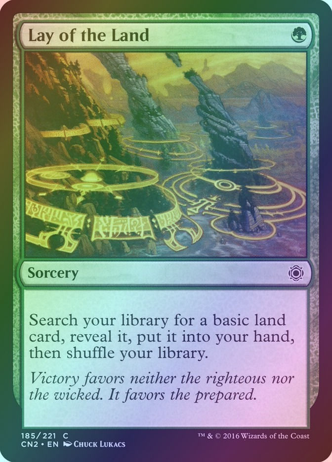 Lay of the Land (CN2) (185) / Foil