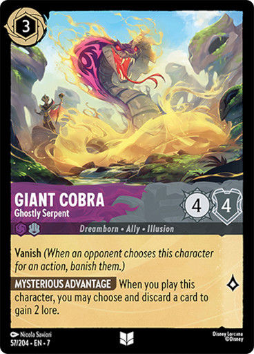 Giant Cobra - Ghostly Serpent (LOR_ARC)