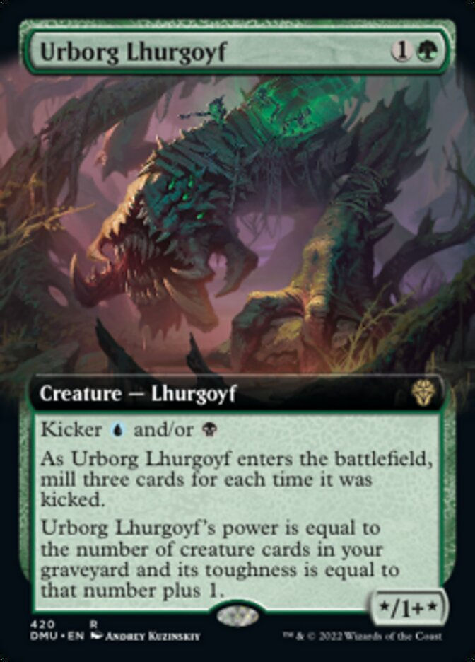 Urborg Lhurgoyf (DMU) / Extended Art