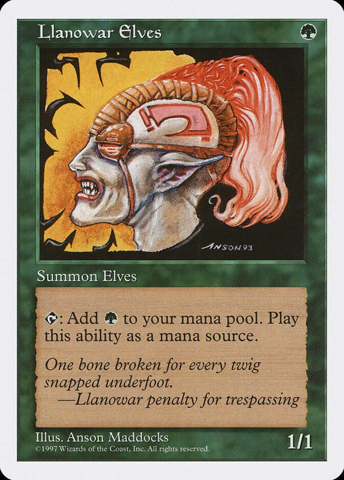 Llanowar Elves (5ED) (313)