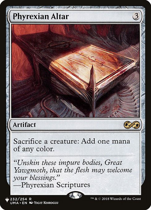 Phyrexian Altar (PLST) (UMA-232)
