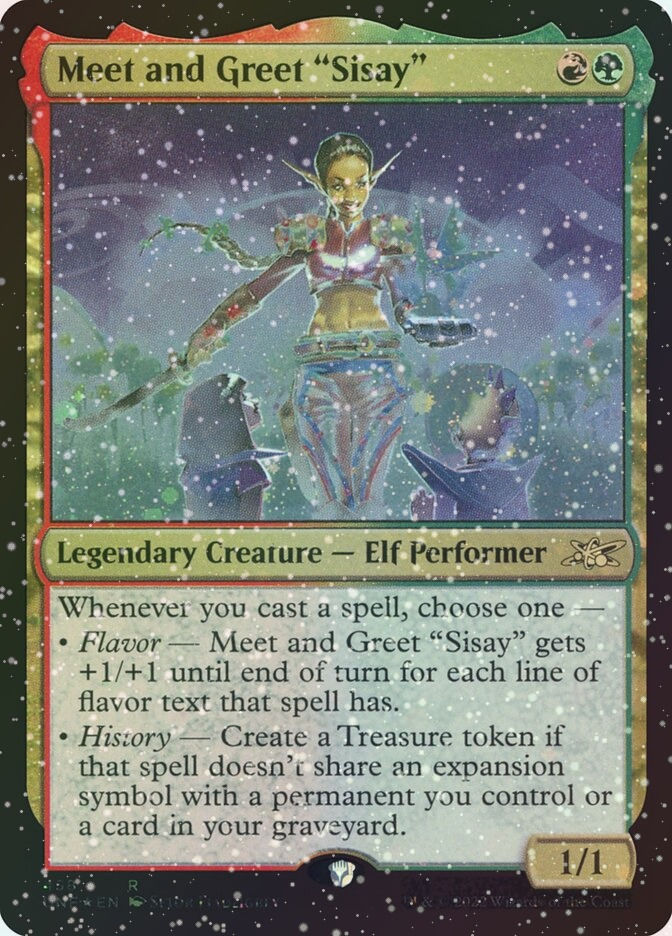 Meet and Greet "Sisay" (UNF) (458) / Galaxy Foil