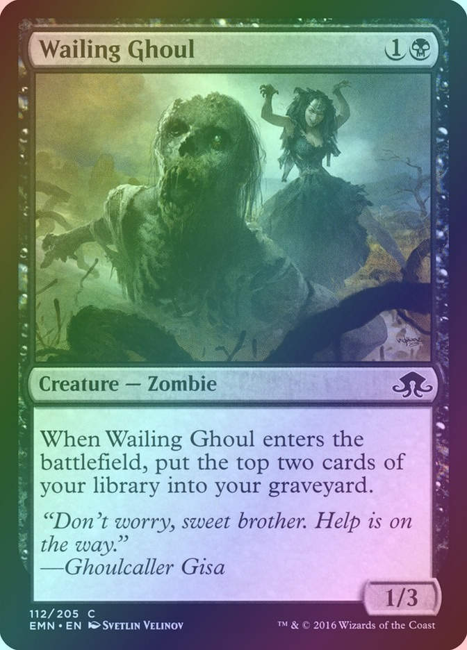 Wailing Ghoul (EMN) (112) / Foil