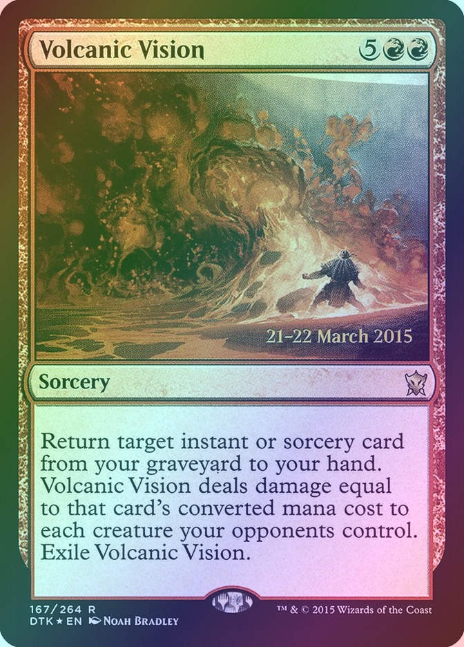 Volcanic Vision (PDTK) (167s) / Foil