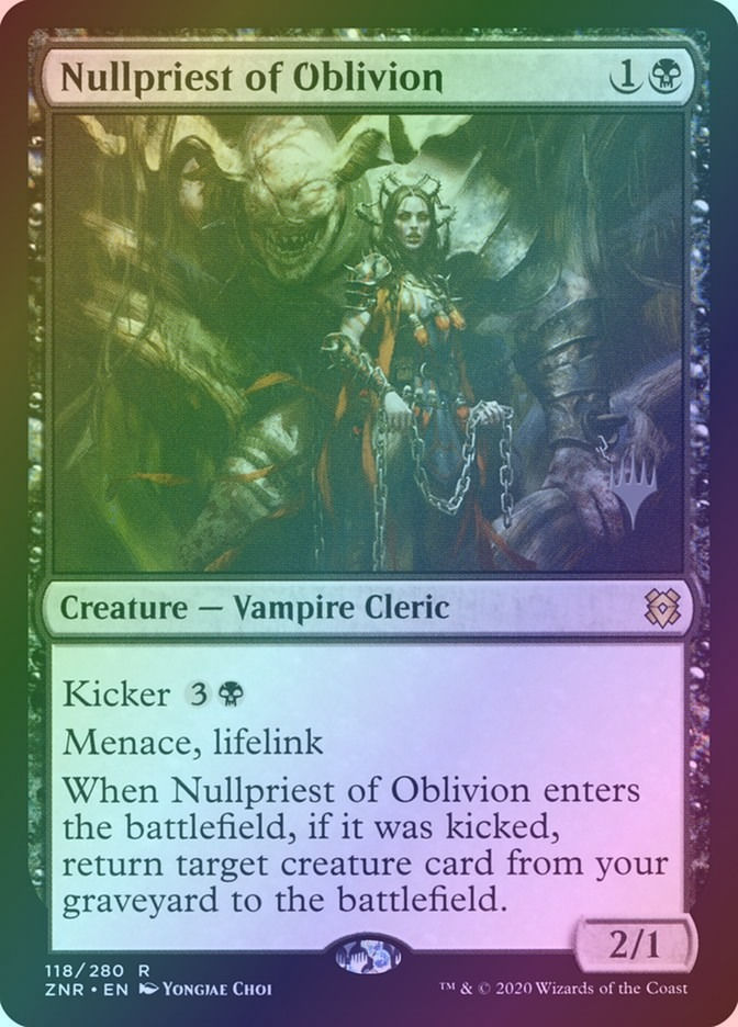 Nullpriest of Oblivion (PZNR) (118p) / Foil