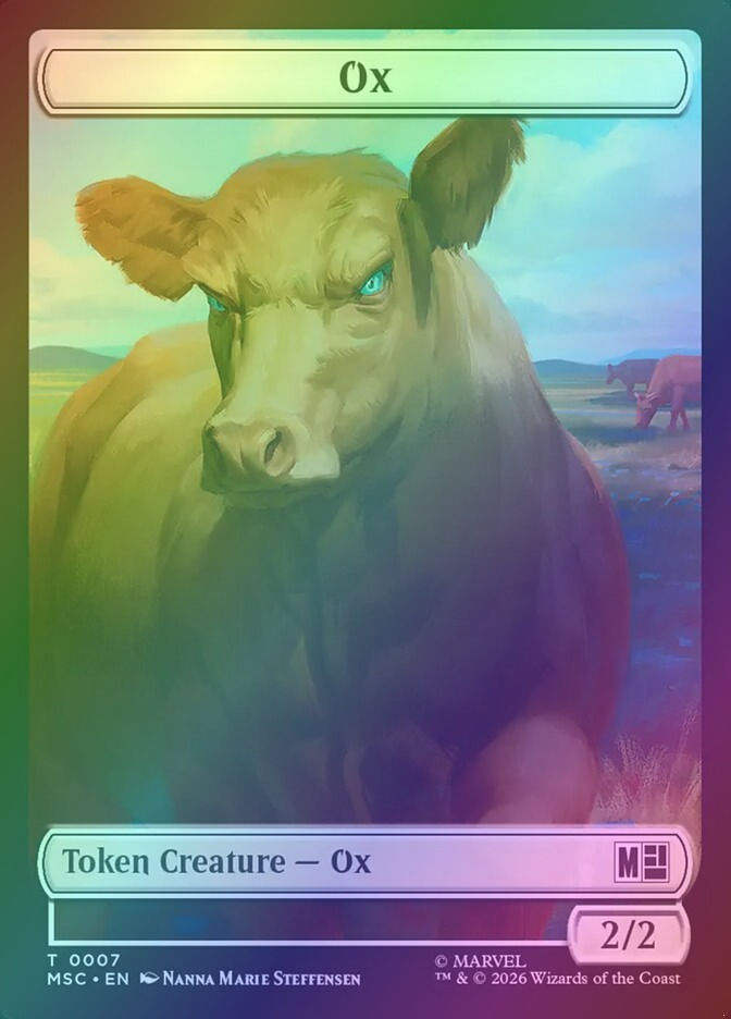 Ox // Vibranium (TMSC) (7 // 15) / Foil — cara 1 de 2