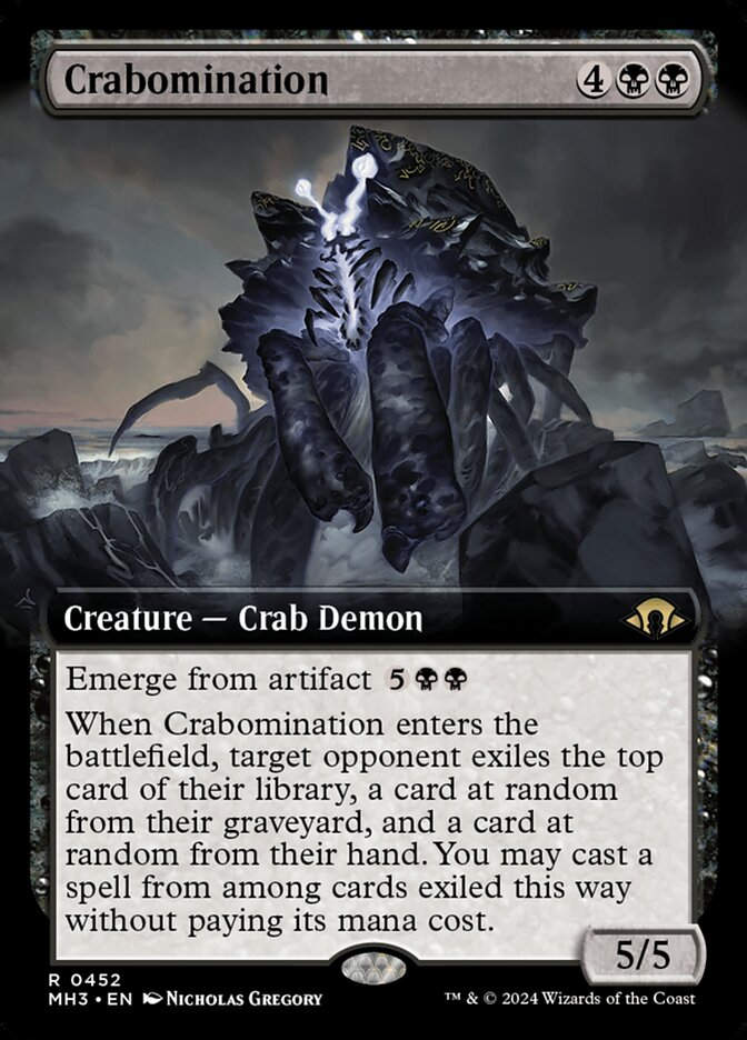Crabomination (MH3) (452) / Extended Art