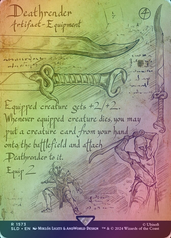 Deathrender (SLD) (1573) / Borderless / Foil