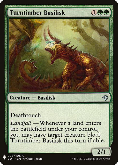 Turntimber Basilisk (PLST) (E01-76)