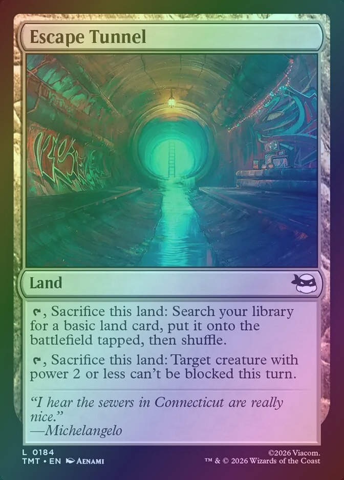 Escape Tunnel (TMT) (184) / Foil