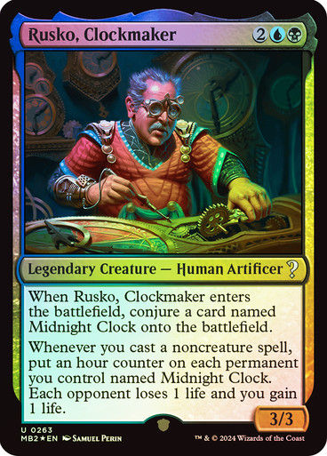 Rusko, Clockmaker (MB2) (263) / Foil