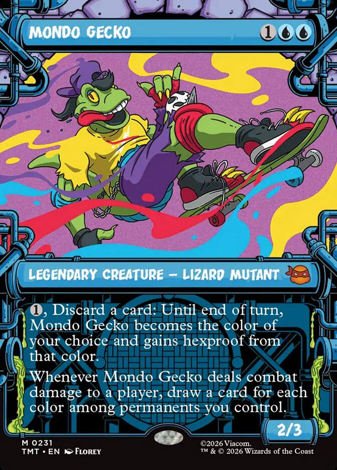 Mondo Gecko (TMT) (231) / Borderless / Showcase