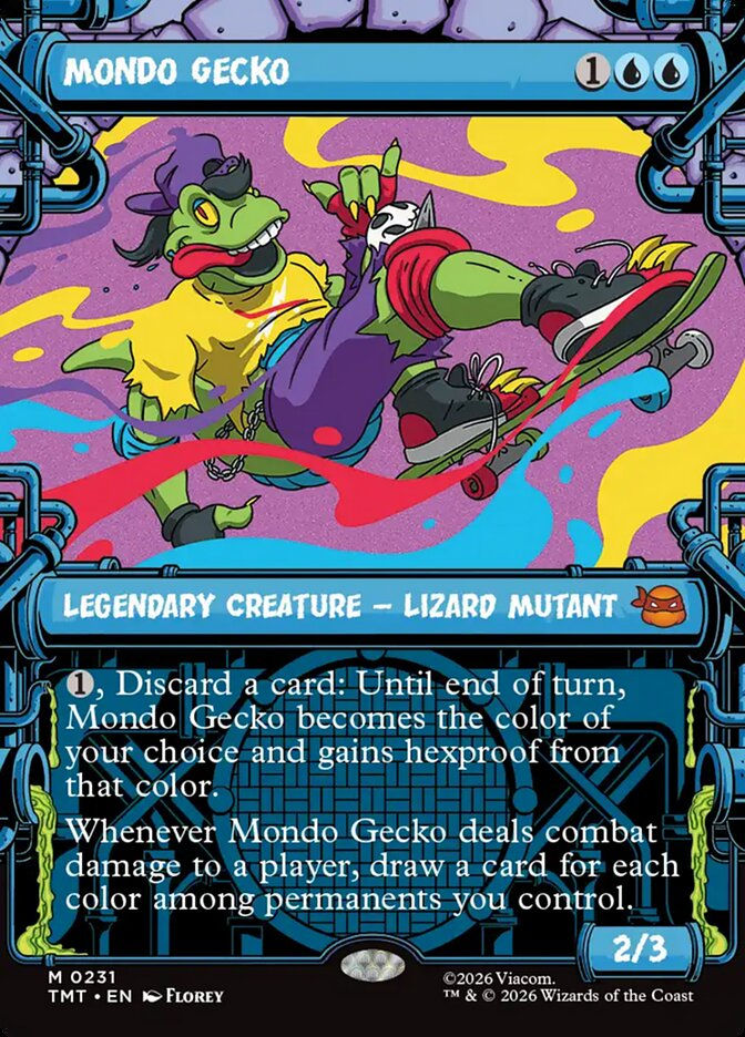 Mondo Gecko (TMT) (231) / Borderless / Showcase