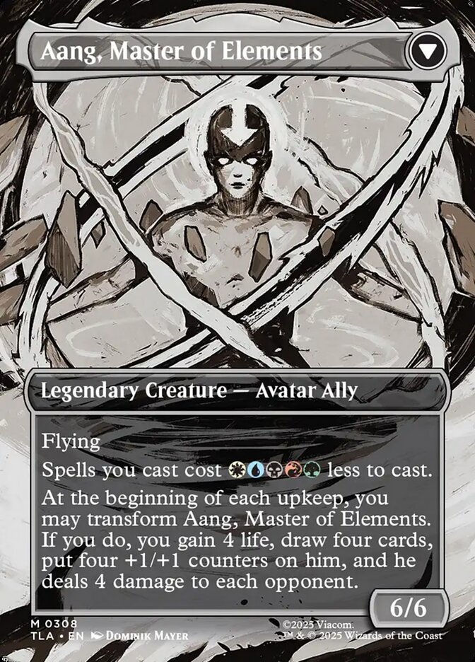 Avatar Aang // Aang, Master of Elements (TLA) (308) / Borderless — cara 2 de 2