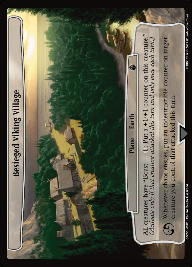 Besieged Viking Village (WHO) (570) / Planar Cards