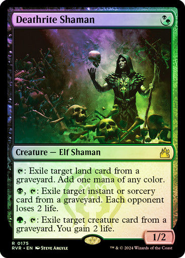 Deathrite Shaman (rvr) (175) / Foil