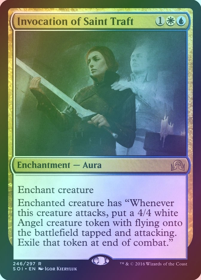 Invocation of Saint Traft (SOI) (246) / Foil