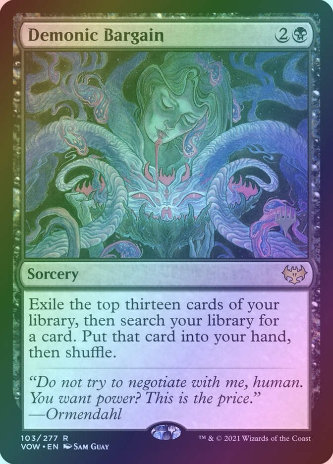 Demonic Bargain (PVOW) (103p) / Foil