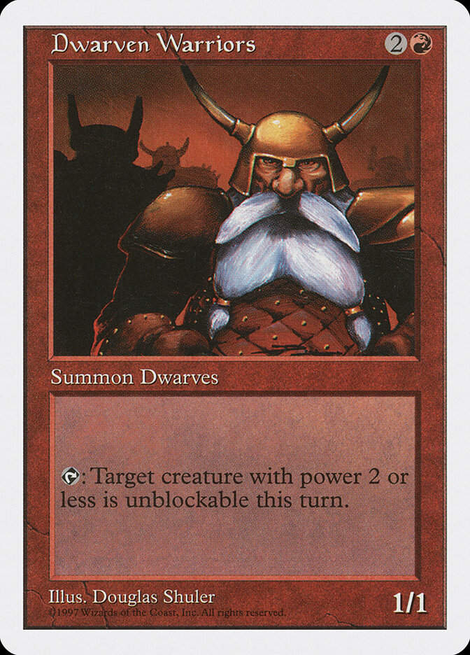 Dwarven Warriors (5ED) (222)