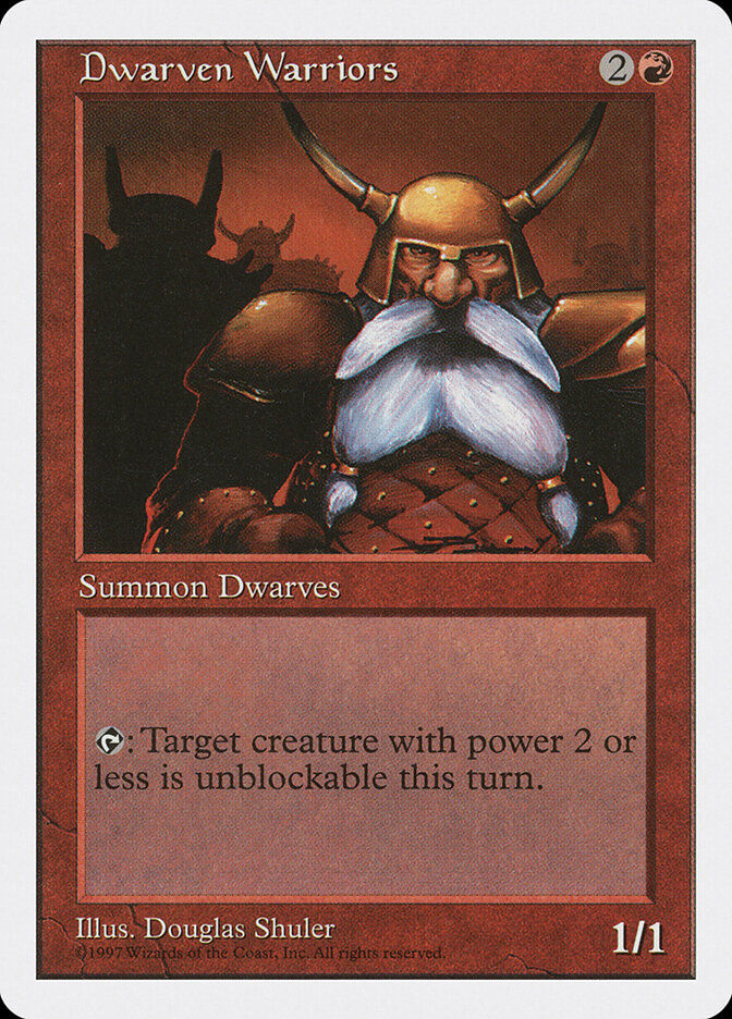 Dwarven Warriors (5ED) (222)