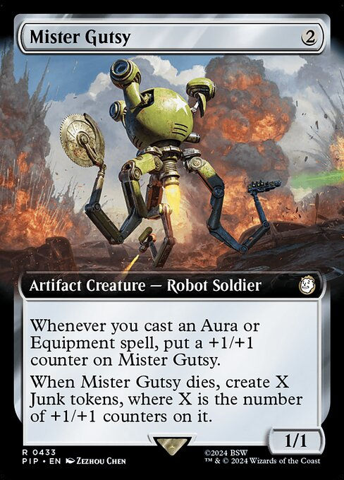 Mister Gutsy (pip) (433) / Extended Art