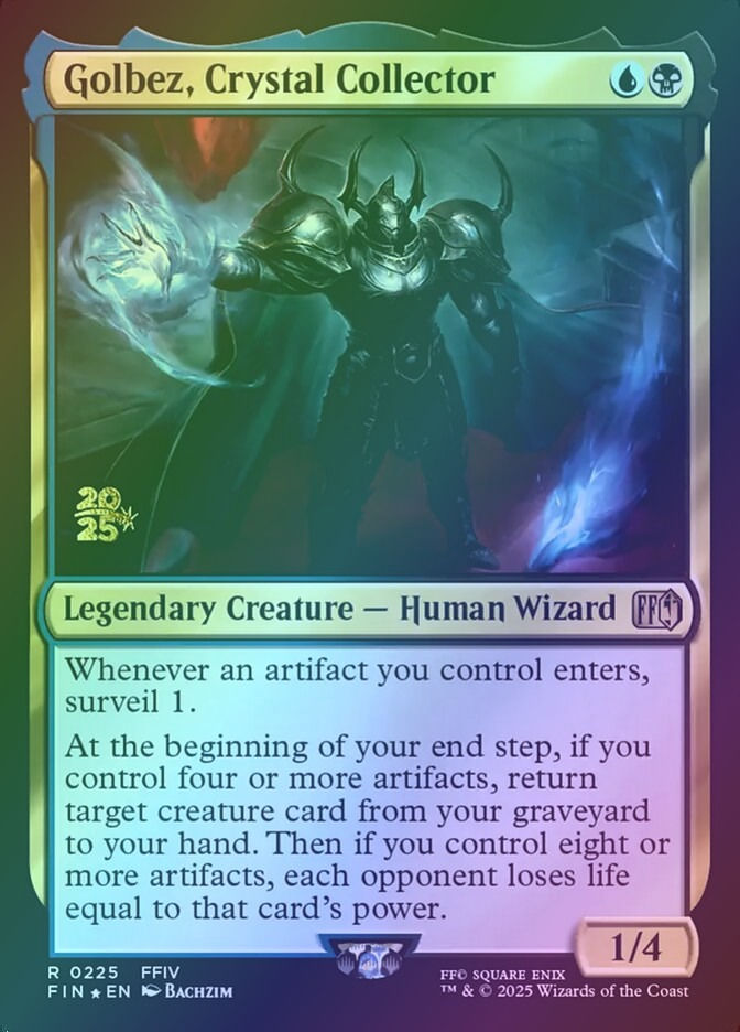 Golbez, Crystal Collector (PFIN) (225s) / Foil