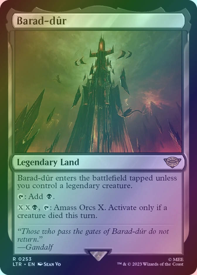 Barad-dûr (LTR) (253) / Foil