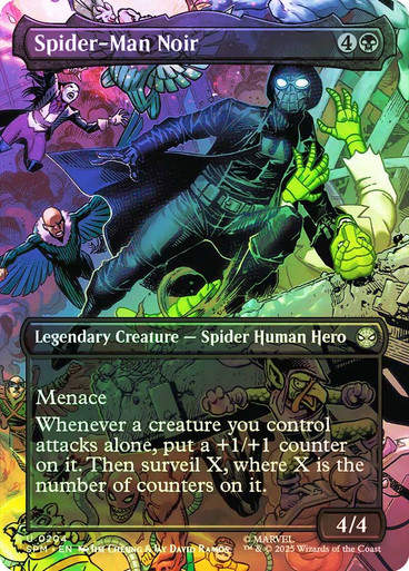 Spider-Man Noir (SPM) (204) / Borderless / Foil