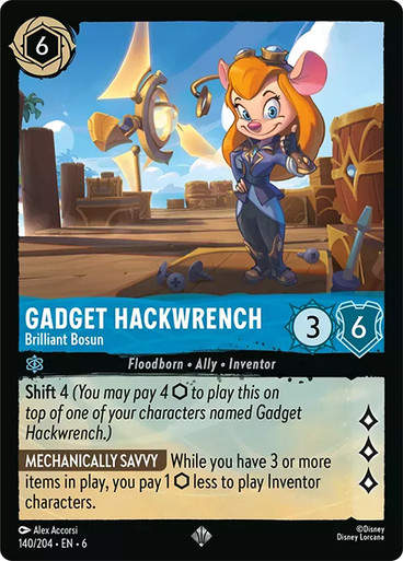 Gadget Hackwrench - Brilliant Bosun (LOR_AZU)