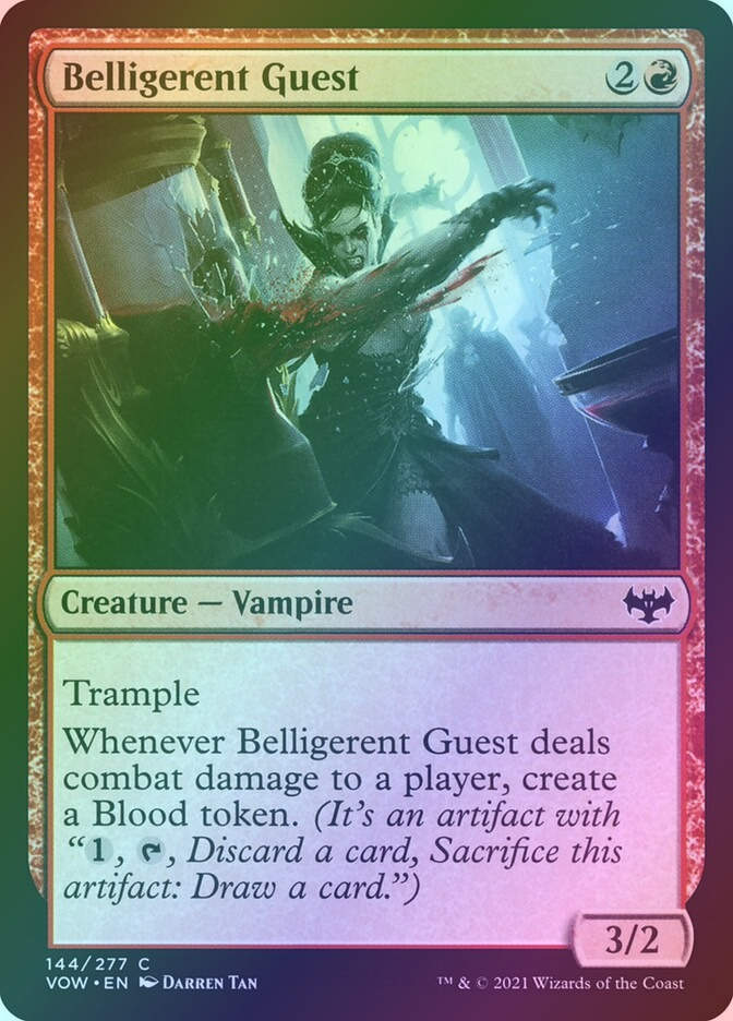Belligerent Guest (VOW) (144) / Foil