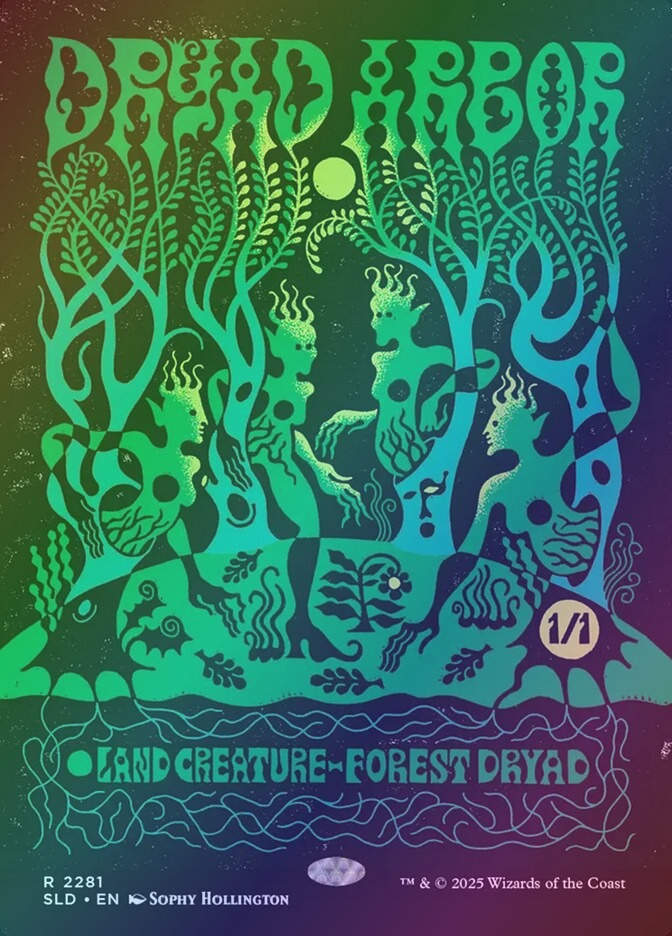 Dryad Arbor (SLD) (2281) / Borderless / Foil