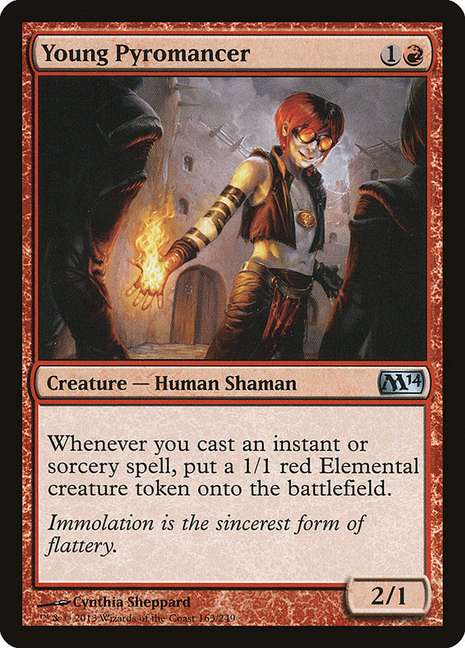 Young Pyromancer (M14) (163)