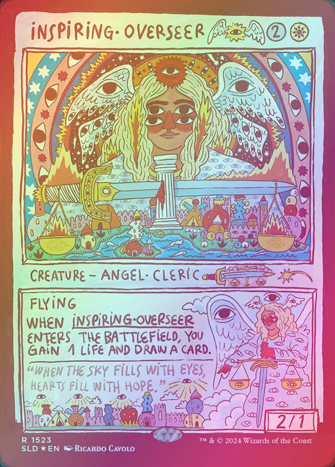 Inspiring Overseer (SLD) (1523) / Rainbow Foil