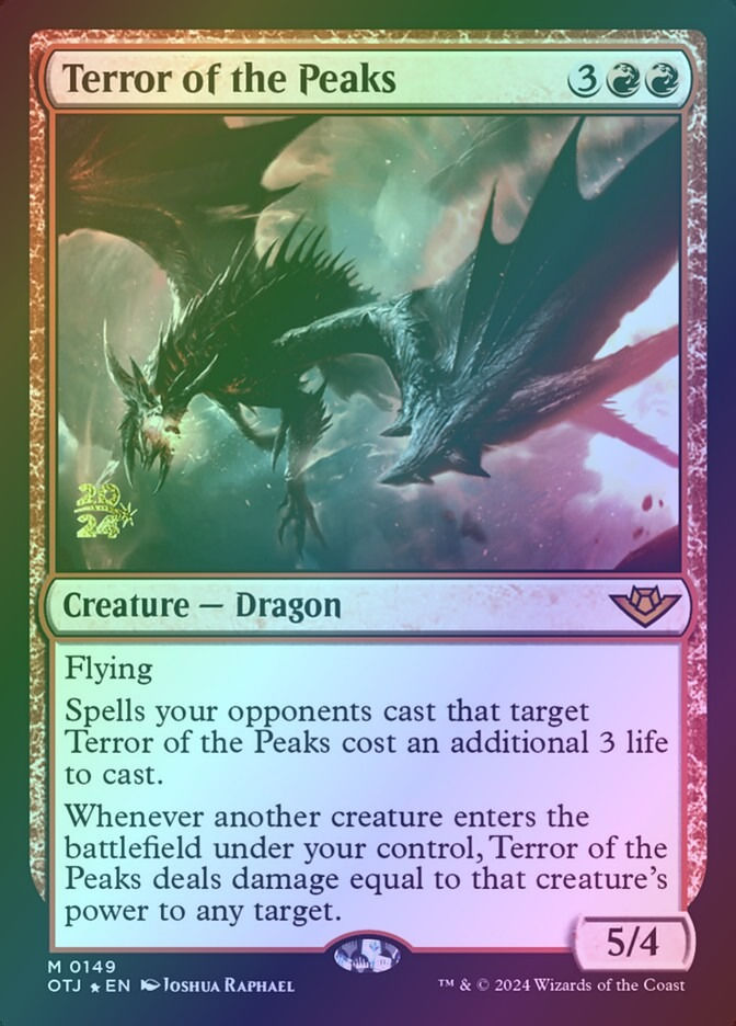 Terror of the Peaks (POTJ) (149s) / Foil
