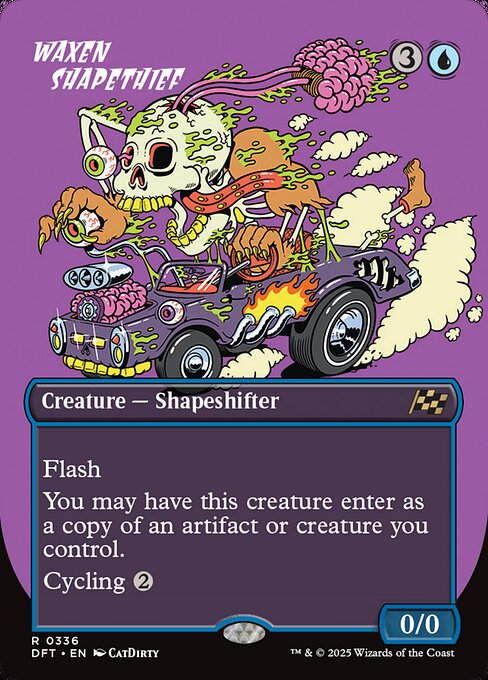 Waxen Shapethief (DFT) (336) / Borderless